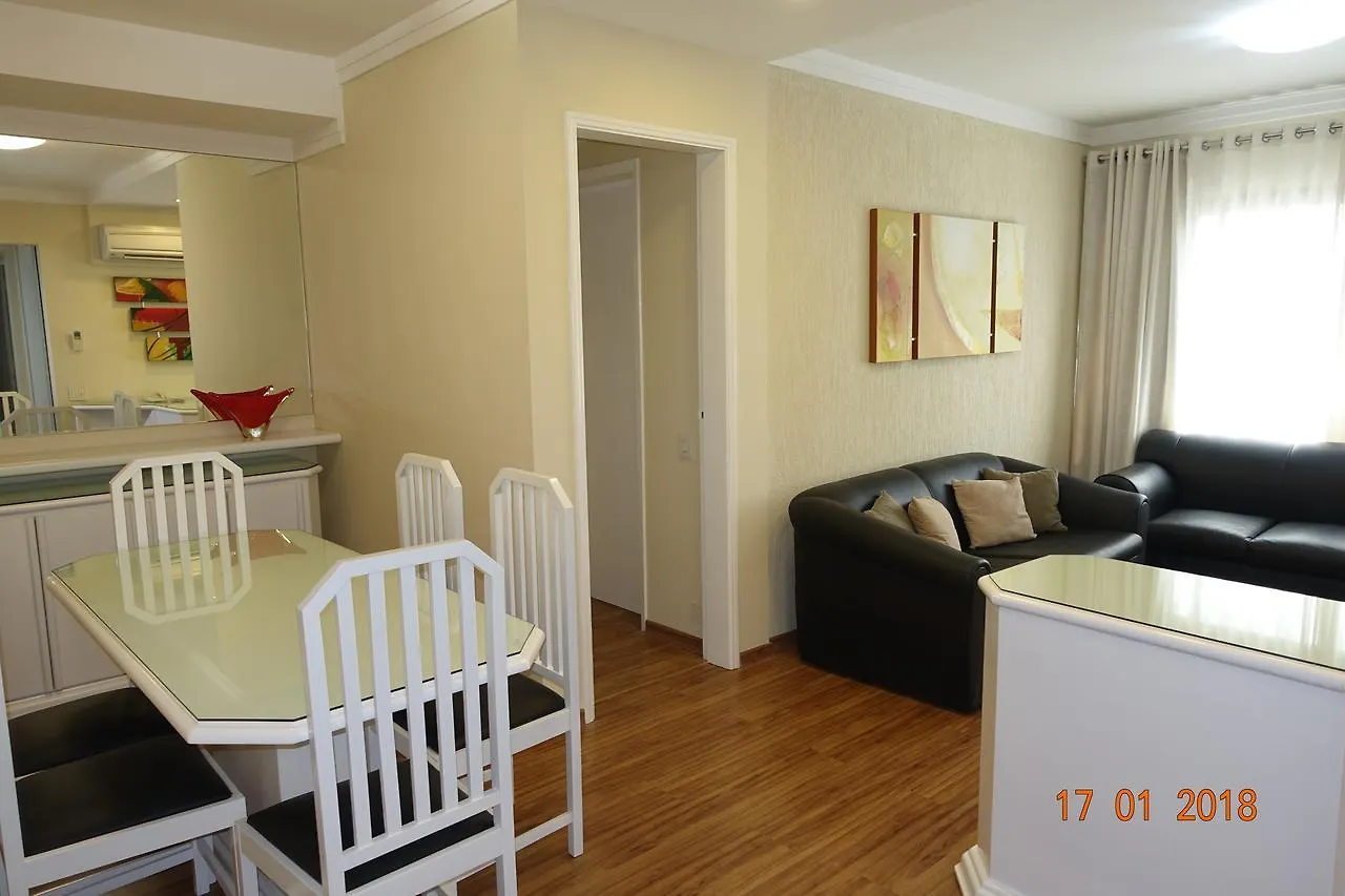 Apartamento Flat Luxuoso No Centro Comercial Faria Lima São Paulo