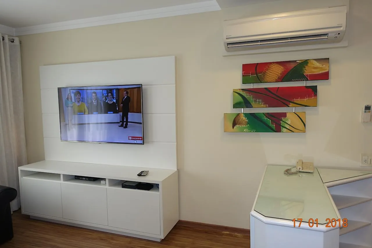 Flat Luxuoso No Centro Comercial Faria Lima São Paulo Apartment